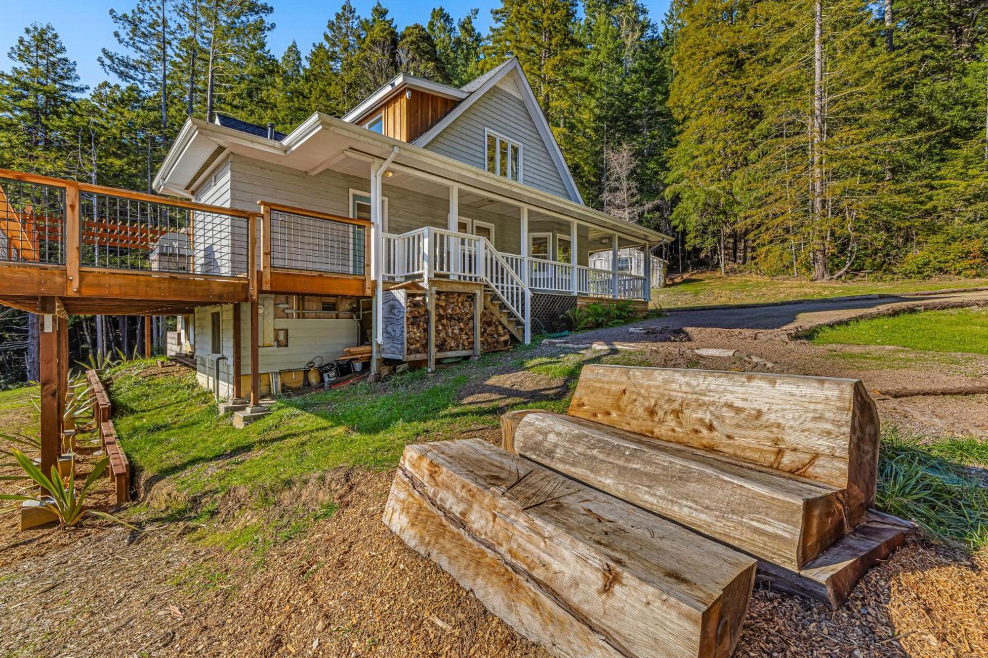 Mendocino Redwood Retreat - Vista Home Albion 외부 사진